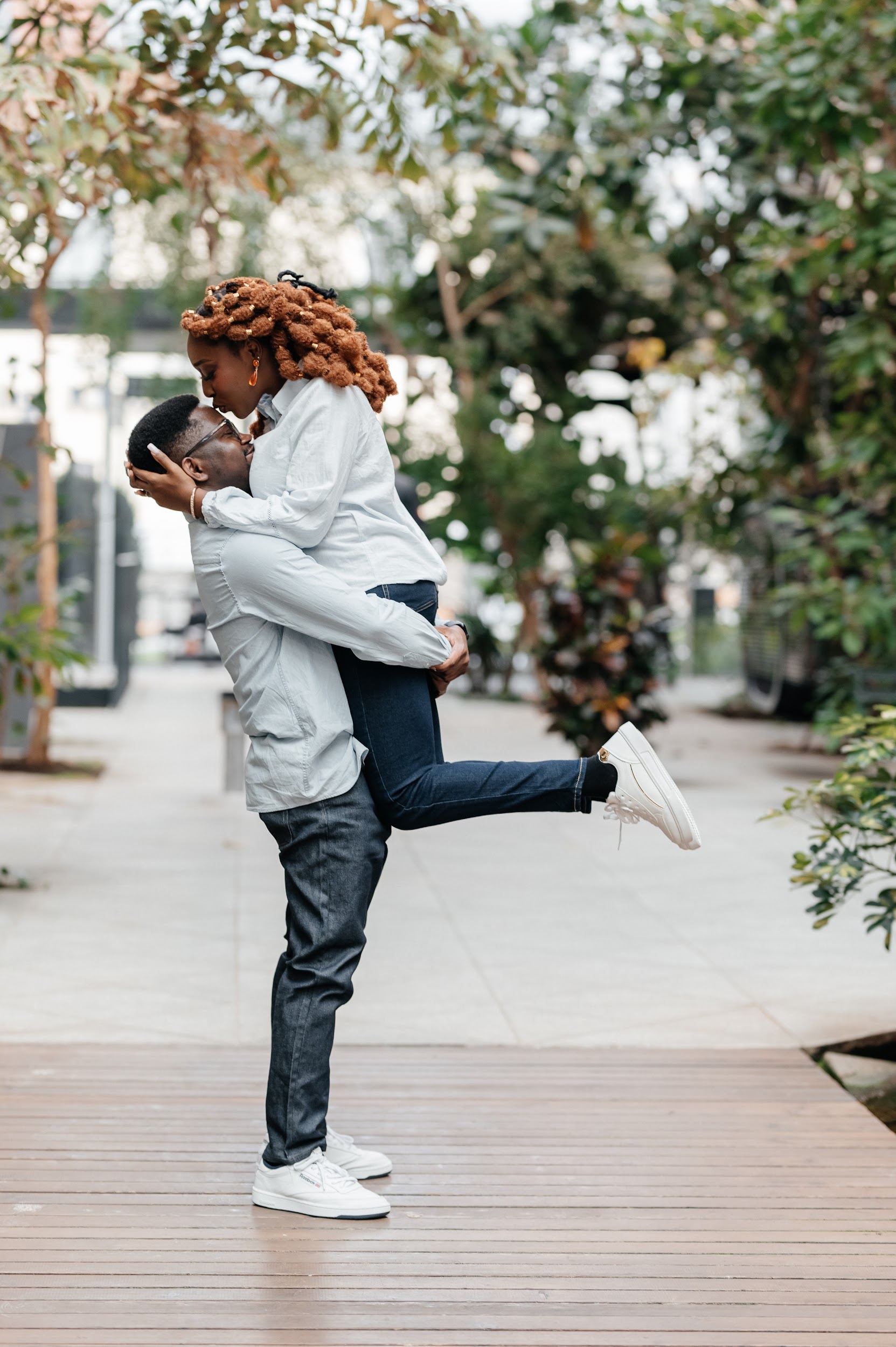 Creating memories in Estonia's charming capital.